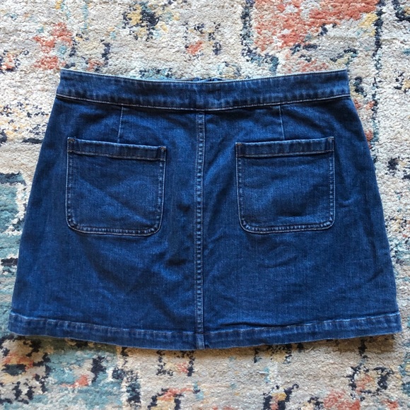 Jean skirt (Madewell) - like new - Picture 2 of 3